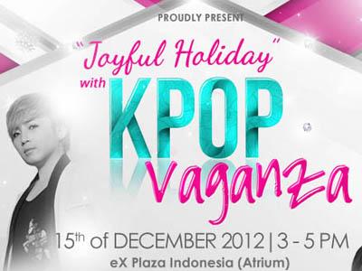 K-Pop Lovers, Jangan Kelewatan Joyful Holiday with K-Pop Vaganza!
